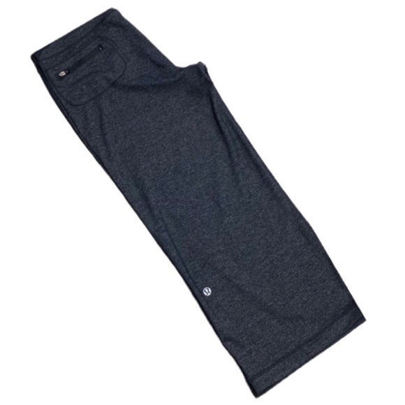 LULULEMON Wide Crop Legs Pants in Dark Gray Size 6 - Picture 8 of 11